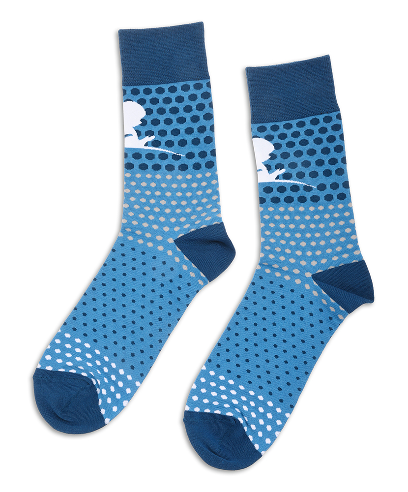 Primary image St. Jude Polka Dot Dress Socks